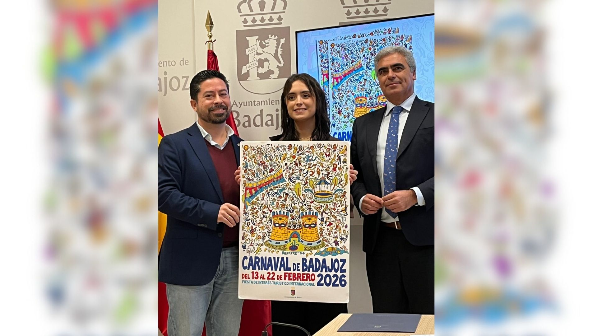 el-cartel-del-carnaval-de-badajoz-2026-invita-a-reconocerse-entre-los